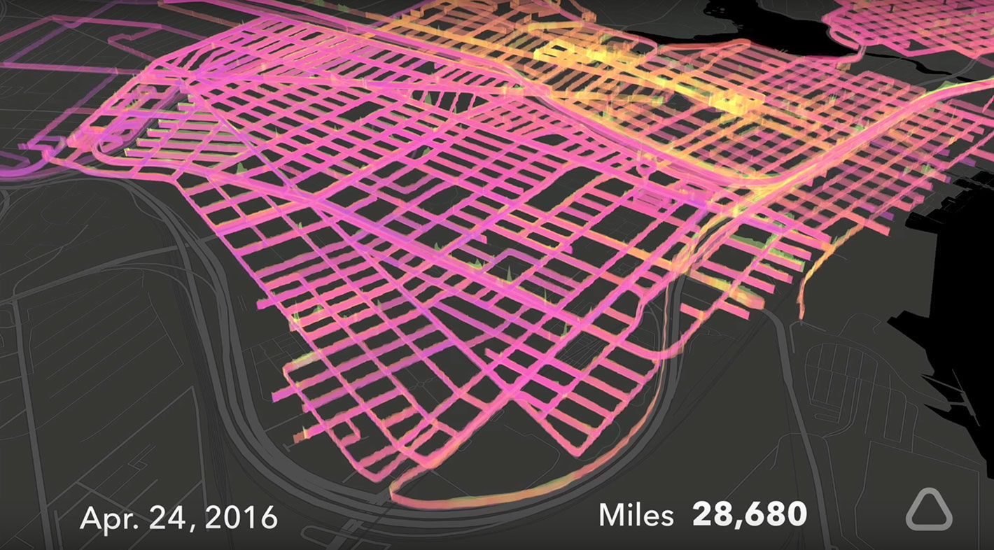 Aclima Oakland visualization